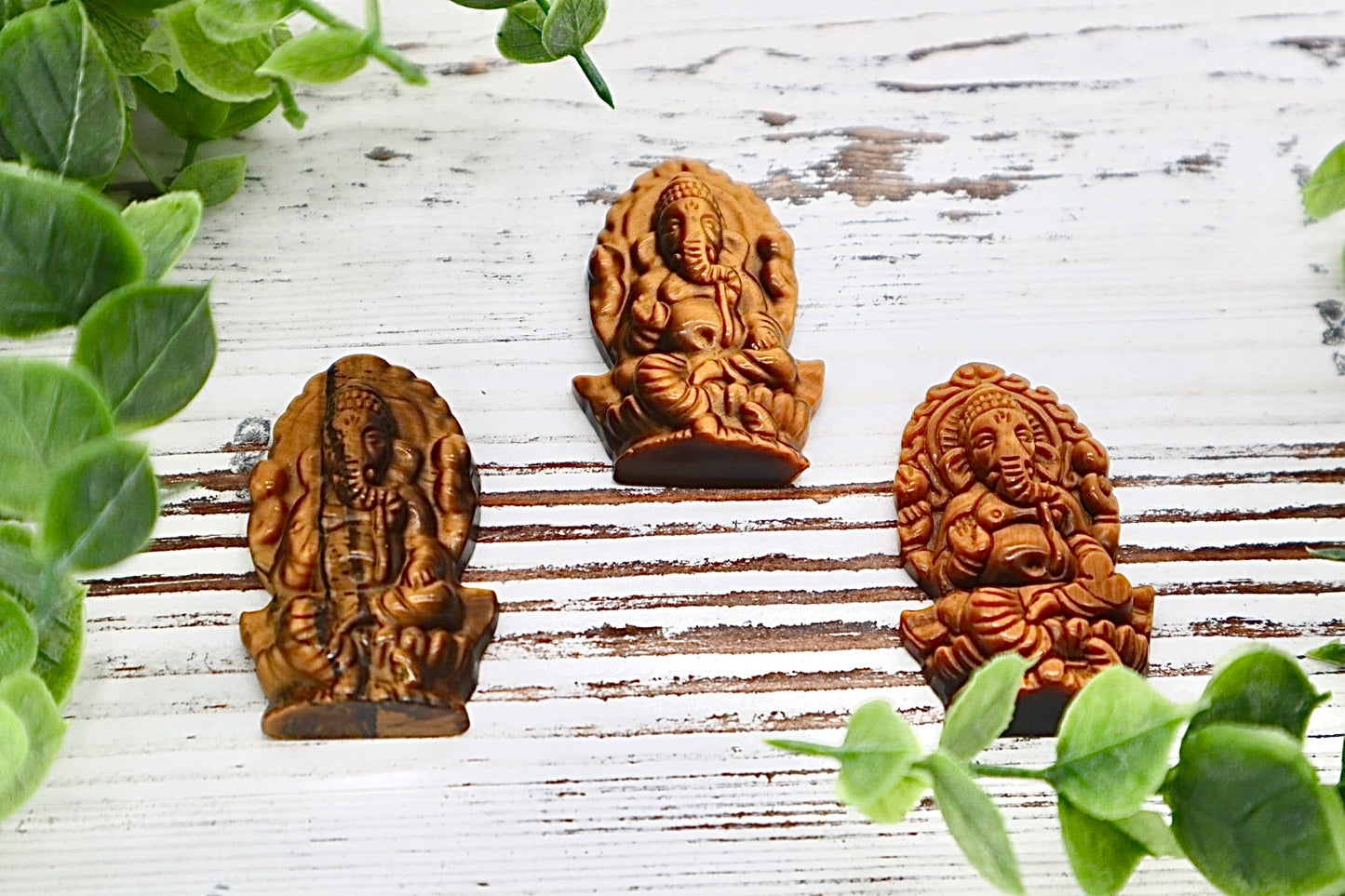 Tigers Eye Ganesha