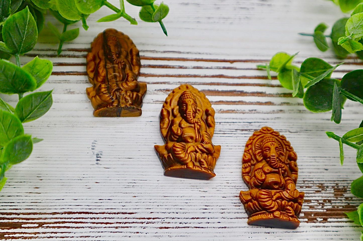 Tigers Eye Ganesha