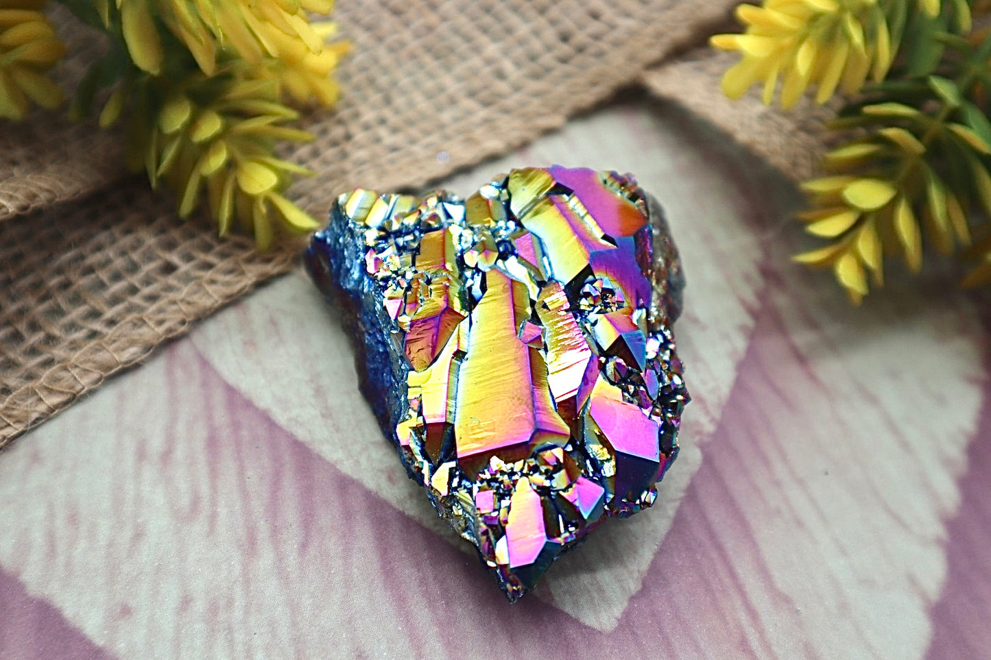 Titanium Quartz Cluster