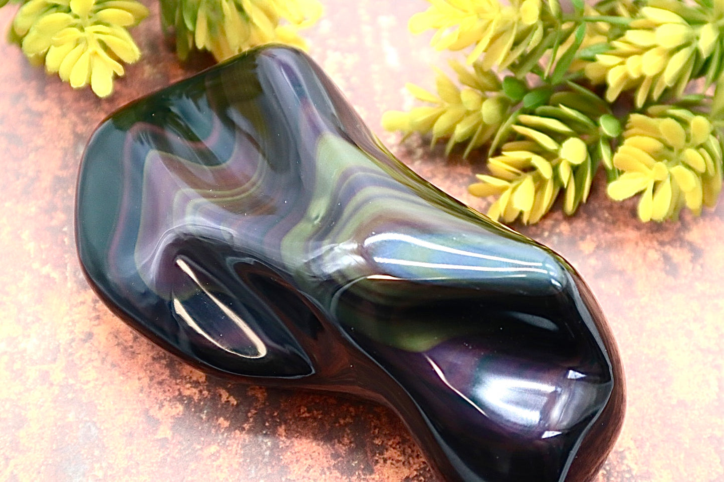 Rainbow Obsidian Freeform