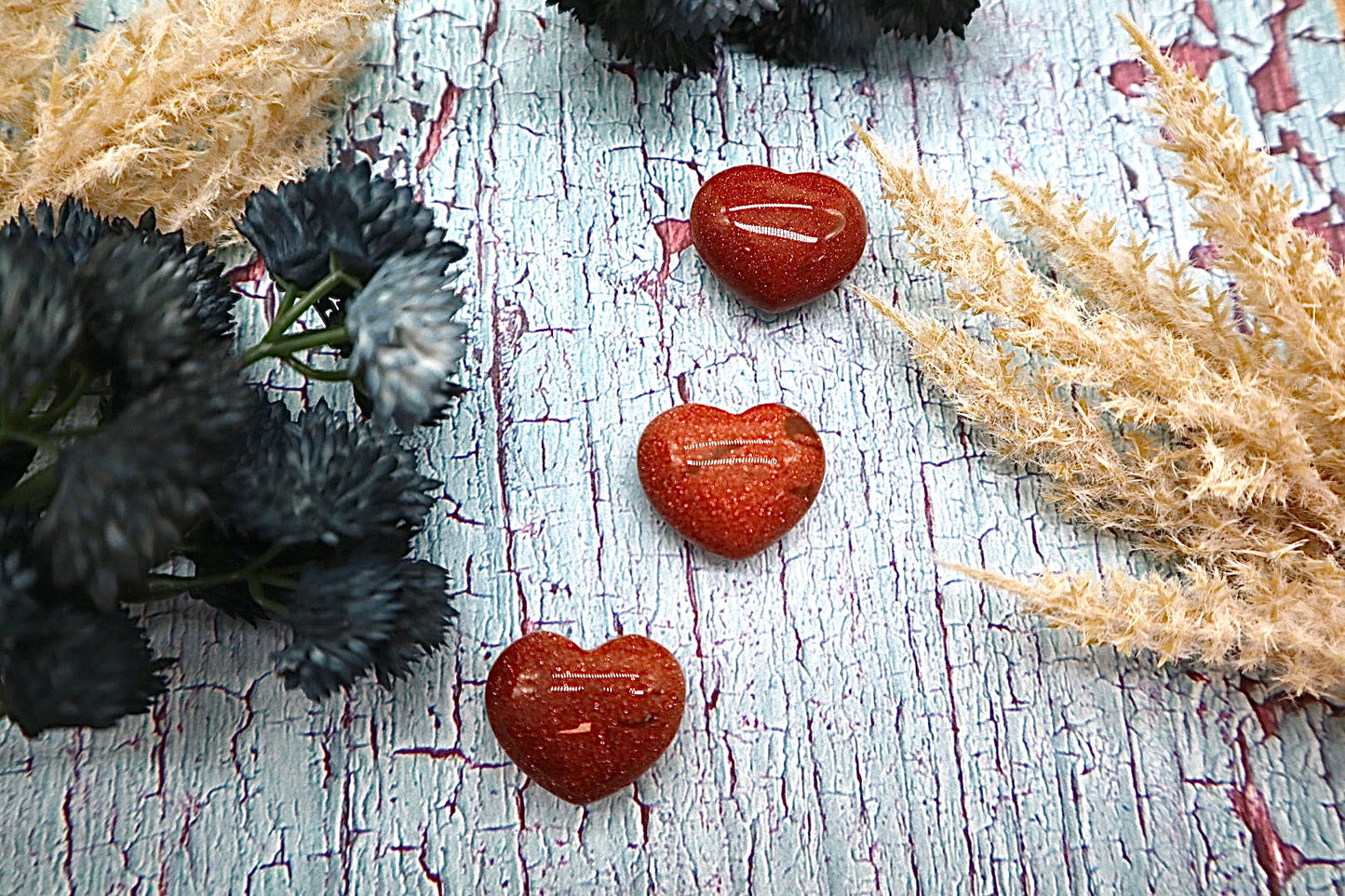 Goldstone Heart Mini