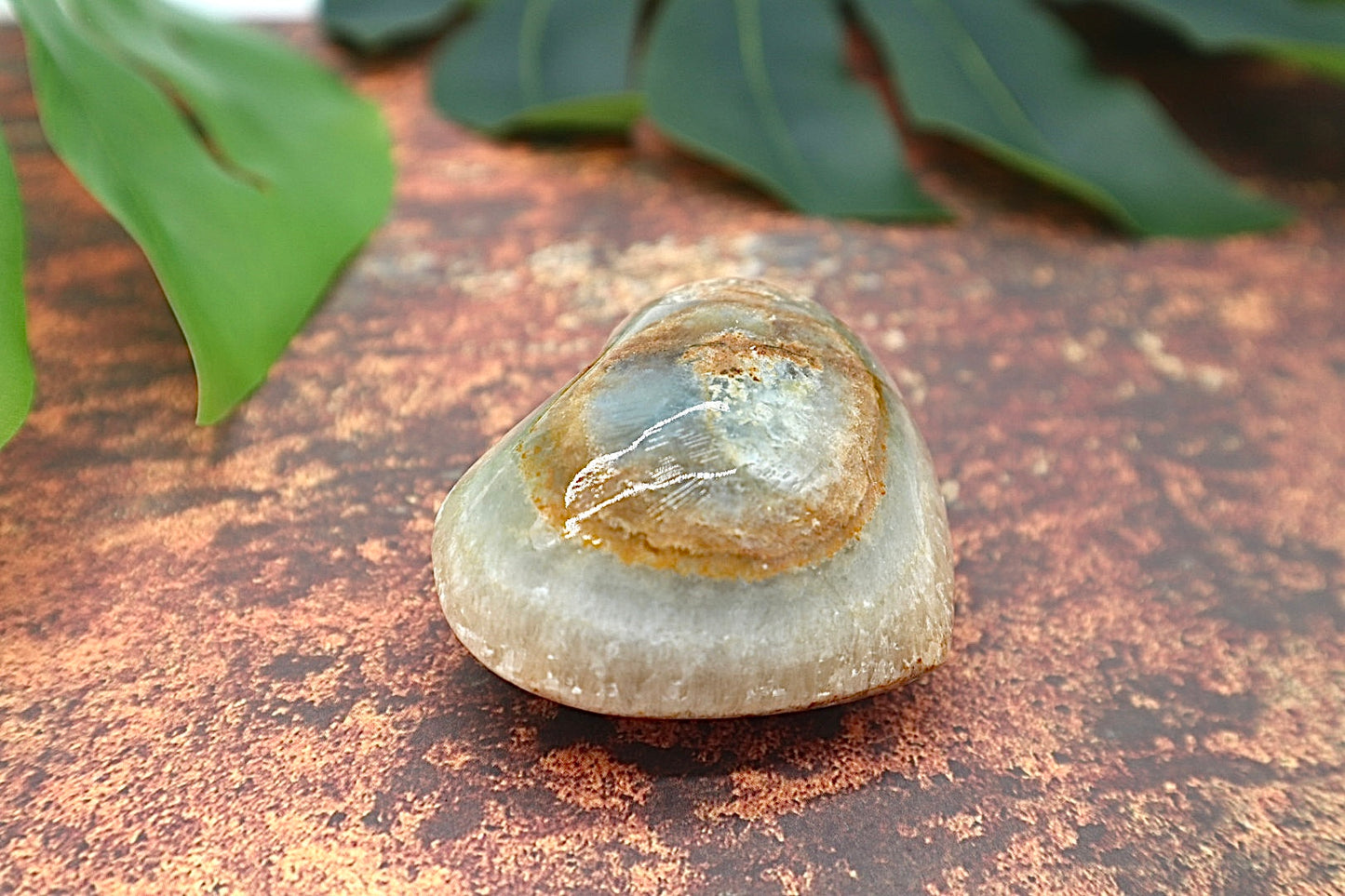 Blue Onyx Heart