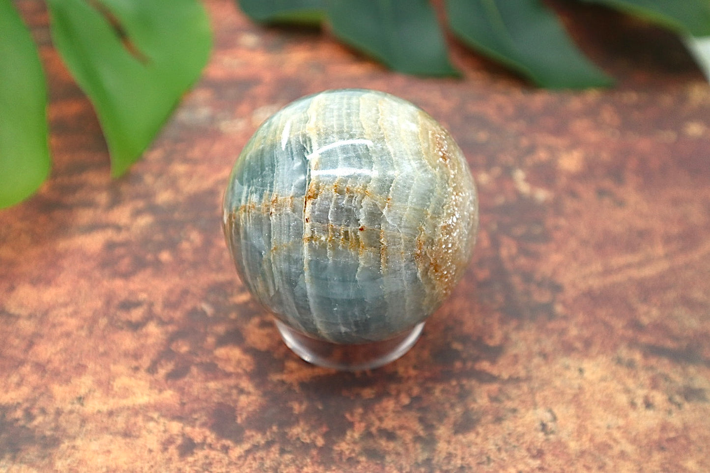 Blue Onyx Sphere