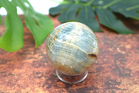 Blue Onyx Sphere