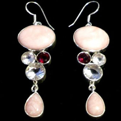 Peruvian Opal Necklace w/Earrings