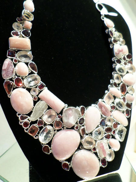 Peruvian Opal Necklace w/Earrings