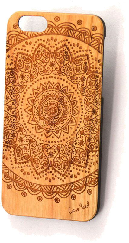 Mandala 2 Wood Phone Case