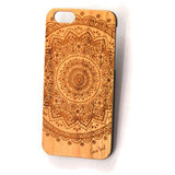 Mandala 2 Wood Phone Case