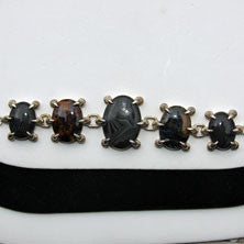 Psilomelane Pietersite Bracelet